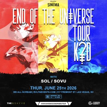RVLTN Presents: SINEMA w/ K?D  + More! (21+)